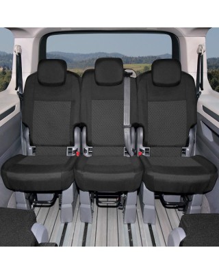 Set huse scaune auto Kegel Tailor Made pentru VW T7 Multivan (2021-), set 3 huse scaune individuale rand 2 si 3 foto