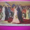 HOPCT 6369 CU REGELE LA PAVILIONUL BRITANIC BRUXELLES -1935-REGINA ASTRID-FAMILIA REGALA BELGIA-CROMO LITHO-CIOCOLATA COTE D&#039;OR
