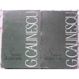 SCRIERI DESPRE ARTA VOL.1-2-GEORGE CALINESCU-230322