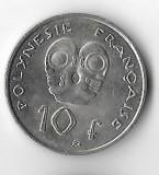 Moneda 10 francs 2007 - Polinezia Franceza