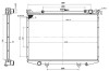 NRF 503492 Radiator, racire motor