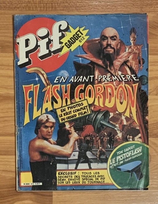 Revista Pif Gadget, nr. 612 (decembrie 1980). In limba franceza