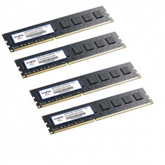 Memorie RAM 32GB (4X8GB) DDR3, Frecventa 1600Mhz, 1.5V, Kingfast, Cl 11, Negru, Noua