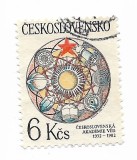 Cehoslovacia - A 30-a aniversare a Academiei de Stiinte, 1982 - obliterat