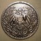 F.012 GERMANIA 1/2 MARK 1906 A ARGINT 2,7g EROARE