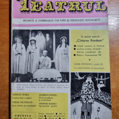 revista teatrul aprilie 1979-ion brad,mihai sebastian