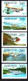 Foroyar Feroe Danemarca MNH 1985 - Aviatie avioane, Nestampilat