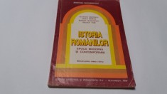 ISTORIA ROMANILOR EPOCA MODERNA SI CONTEMPORANA MANUAL PENTRU CLASA A VIII-A -