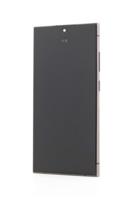 LCD Samsung Galaxy S24 Ultra, SM-S928, Negru + Rama, Small Glass foto