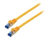 Cablul Patch Cord S/FTP 6a CCA LSZH 10m Portocalie 26AWG, Lanberg