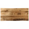 Blat Masa Lemn Masiv Mango Brut Margine Naturala 90x40x2.5 cm Gossi - Inlocuire Upgrade Mobila