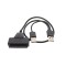 Cablu adaptor USB2.0 la SATA SSD HDD 2.5&quot;