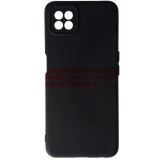 Husa Silicon Oppo A53 4G Neagra, High Copy, Protectie Camera