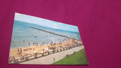 CARTE POSTALA -EFORIE SUD-PLAJA CIRCULATA foto