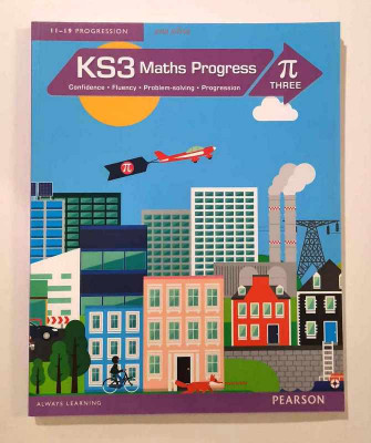 KS3 Maths Progress Student Book Pi 3 - 2015, Pearson foto