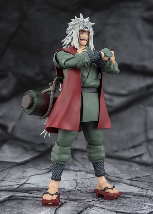 Naruto S.H.Figuarts Action Figure Jiraiya Hidden Leaf Heroic Master Sage (Sage Mode Set) 17 cm