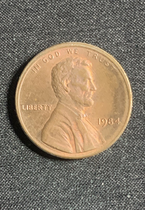 Moneda One cent 1984 USA