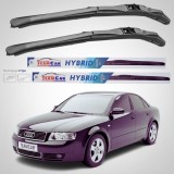 Cumpara ieftin Ștergătoare Audi A4 B6 8E2 Sedan (2000&ndash;2001) Hibrid | Set față &ndash; TeamCar&reg;