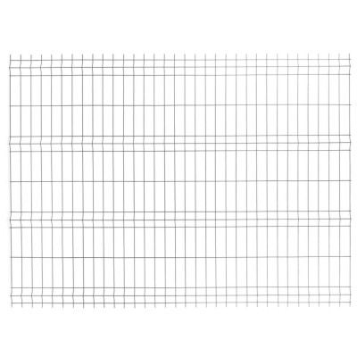 Panou gard zincat bordurat Light, gri, 1500 x 2000 mm foto
