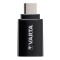 Adaptor OTG USB 3.0 la USB Type-C Varta, Negru
