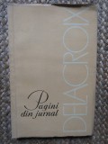 PAGINI DE JURNAL - DELACROIX, 1965