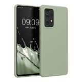 Husa Kwmobile pentru Samsung Galaxy A53 5G, Silicon, Verde, 57808.172, Carcasa