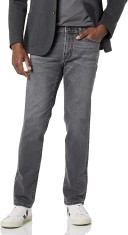 Blugi slim fit pentru barbati de la Amazon Essentials, gri, 34W 29L - OUTLET