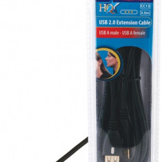 Cablu prelungitor USB A HQ HQCC-143HS / 1,8m (1613)