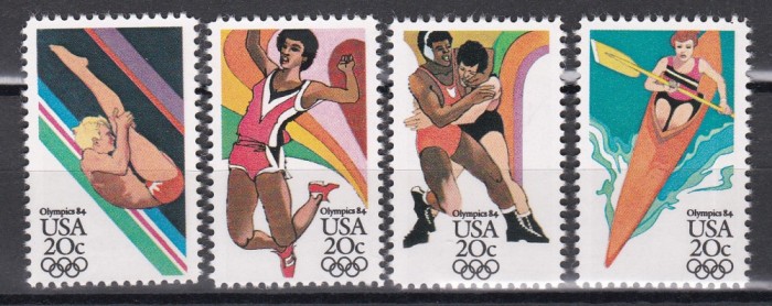 SUA 1984 - Jocurile Olimpice - Los Angeles, MNH