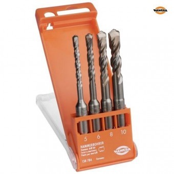 Caseta 4 burghie SDS-Plus foto