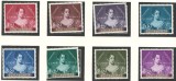 Portugalia 1953 Mi 815/22 MNH - 100 de ani de timbre, Nestampilat