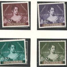 Portugalia 1953 Mi 815/22 MNH - 100 de ani de timbre