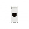 Vimar Priza RJ45, UTP, 1modul, alb