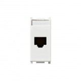 Vimar Priza RJ45, UTP, 1modul, alb