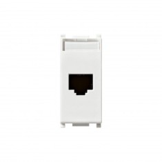 Vimar Priza RJ45, UTP, 1modul, alb