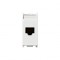 Vimar Priza RJ45, UTP, 1modul, alb