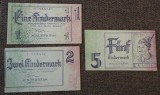 Lot 1-2-5 kindermark 1924-1945, Germania