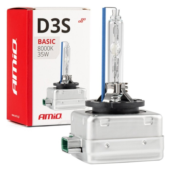 Bec xenon D3S 35W 8000K AMiO BASIC
