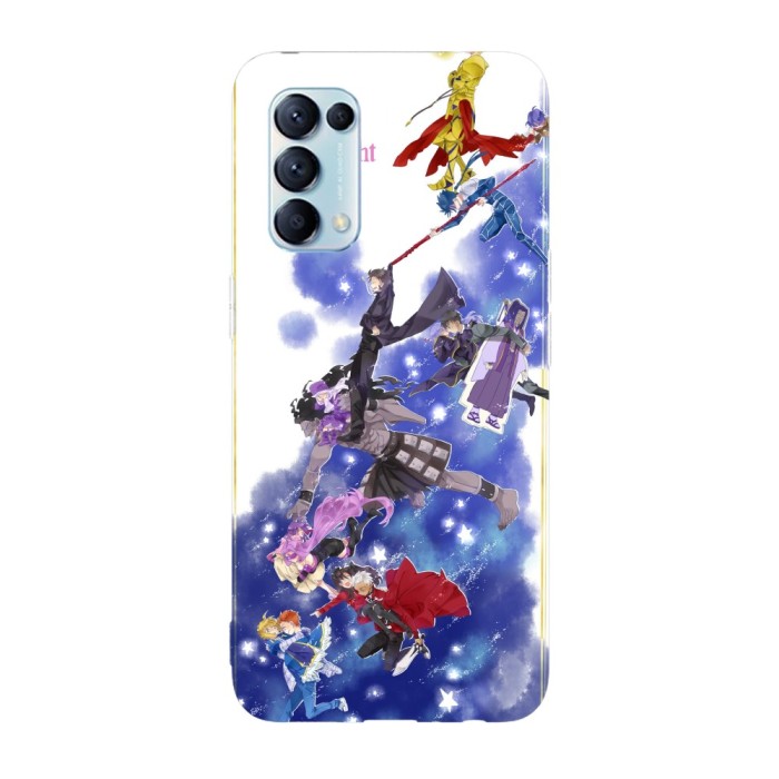 Husa compatibila cu Oppo Find X5 Pro model Fate Stay Night, Silicon, TPU, Viceversa
