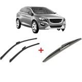 Cumpara ieftin Set 3 stergatoare VOLVO XC60 I VAN (156) 2013 - 2017, pentru parbriz si luneta, Bosch Twin