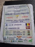 Program meci handbal craiova-randers hk