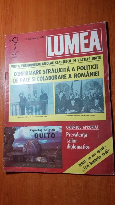 revista lumea 13 decembrie 1973