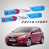 Cumpara ieftin Ștergătoare Kia Ceed I ED Facelift 2009-2012 | Set Față Flat Premium &ndash; TeamCar&reg;