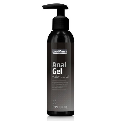 Lubrifianti anali - Cobeco CoolMann Gel Anal 150 ml Lubrifiant Intim Gros si Textura Unica Alunecoasa foto