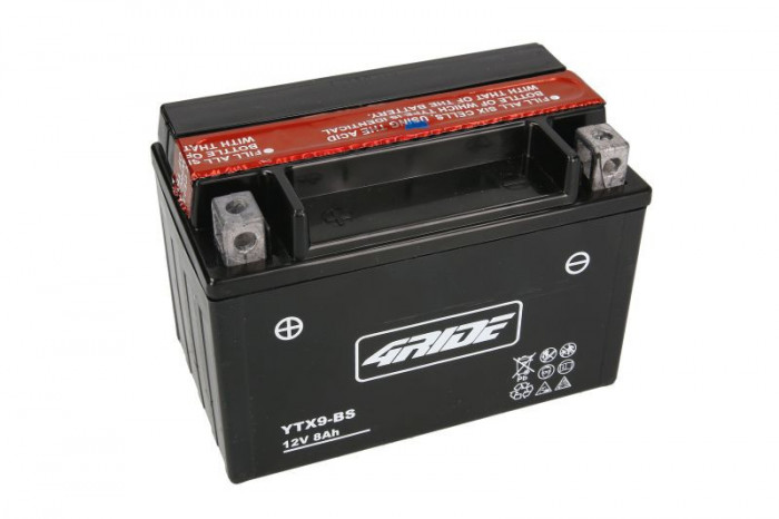 Baterie 4RIDE YTX9-BS Acumulator Moto