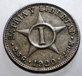 B.554 CUBA 1 UN CENTAVO 1920