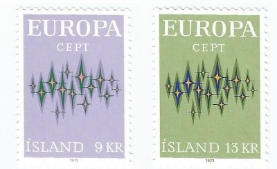 |Islanda, Europa CEPT, 1972, MNH foto