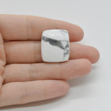 Cabochon howlit 24x21x7mm c36