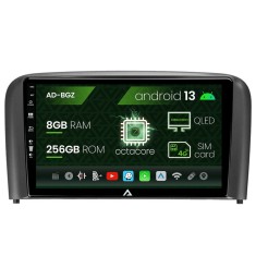 Navigatie Volvo S80 (1998-2004), Android 13, Z-Octacore 8GB RAM + 256GB ROM, 9 Inch - AD-BGZ9008+AD-BGRKIT404
