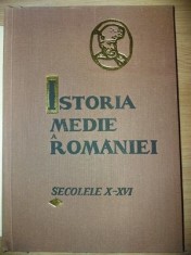 Istoria medie a Romaniei sec. X-XVI - Stefan Pascu, Ion Ionascu